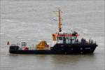 Die BLEXEN des WSA Bremerhaven diente während der Einlaufparade der Sail 2015 Bremerhaven Pressevertretern als schwimmender Beobachtungsposten. 12.08.2015