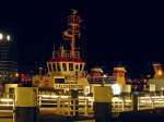 Schlepper  Falkenstein  am Abend im Kieler Hafen am 30.08.08