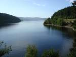 Blick ber den Schluchsee/Schwarzwald,  hchstgelegener Stausee in  Deutschland mit ber 900m ,  2008