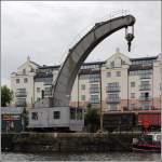 Bristol. Historischer 35 t Kran der Firma Stothert & Pitt Engineers (Bath) am Floating Harbour. 03.06.2014
