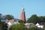 Das Portland Observatory (Baujahr 1807) ist der letzte übrig gebliebene  maritime Signalturm in den Vereinigten Staaten. Aufnahmedatum: 28.09.2018.