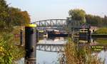 Schleuse B�ssau im Elbe L�beck Kanal, die erste von sieben Schleusen in Fahrtrichtung nach Lauenburg / Elbe.