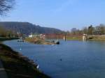 Deutschland, Saarland, Güdingen, Saarkanal. 08.03.2014