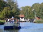 Frankreich, Elsass-Lothringen, Saarkanal (vormals Saar-Kohle-Kanal), Schleuse 2, 01.10.2011