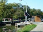 Frankreich, Elsass-Lothringen, Saarkanal (vormals Saar-Kohle-Kanal), Schleuse 4, 01.10.2011