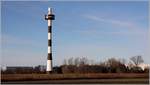 Der Turm des Oberfeuers Altenbruch hat eine Höhe von 59 m. 13.11.2017