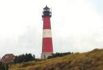 Leuchtturm Hrnum -  Insel SYLT, Nordsee -  Sommer 2004