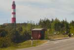 Am Leuchtturm von AMRUM -  Nordsee -  Sommer 2004  