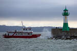 Fahrgastschiff ALEXANDER vor der Sassnitzer Ostmole.