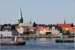 Die beiden Molenfeuer zum Helsingør Havn. 03.06.2016