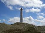 Lyngvig Fyr bei Hvide Sande. Im Jahre 1906 erbaut ist er mit 38m Hhe der grte Leuchtturm Dnemarks