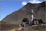Der Leuchtturm am Punta de Teno auf Teneriffa. Scan eines Dias aus dem Jahr 1990.