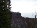 Split Rock Lighthouse SP der jetzt ein Nationalpark ist am 02.01.2004 am Lake Superior in Minnesota.