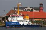 Arbeitsschiff  TRISCHEN (MMSI 211202970); Datum: 25.07.2026; Aufnahmeort: Nordsee/Hafen B�sum, Deutschland.