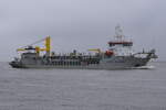 ALEXANDER VON HUMBOLDT , Saugbagger , IMO 9166845 , 120.53 x 24.4 m , Baujahr 1998 , Cuxhaven , 12.11.2021