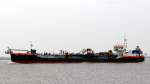 Die Hein am 15.08.2013 vor Bremerhaven auf der Weser 