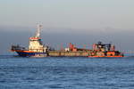 HAM 317 , Saugbagger , IMO 9208497 , Baujahr 2000 , 95,50 x 18,40m , 16.03.2020 , Cuxhaven