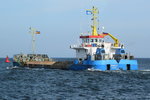 ZINGST ,Hopperbagger , IMO 9124562 , Baujahr 1995 , 66 x 12m , 29.03.2016 Rostock-Warnemünde