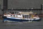 Hafenbarkasse ANGELIKA (ENI 05106500); Datum: 10.07.2026; Aufnahmeort: Elbe/Hafen Hamburg, Deutschland.
