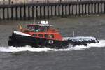 Hafenbarkasse OTTO (ENI 05110230); Datum: 10.07.2026; Aufnahmeort: Elbe/Hafen Hamburg, Deutschland.