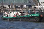 Tankschiff/Bunkerschiff MARPOL-TAXI (ENI 04022870); Eigner/Betreiber: Green Ports Hamburg; Datum: 30.08.2025; Aufnahmeort: Elbe/Hafen Hamburg, Deutschland.