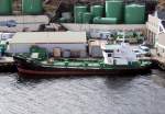 Tankschiff TOVAK am 09.04.14 im Hafen von Stavanger