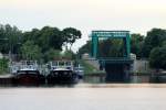 Eisbrecher Fürstenberg und Bär lagen am 24.05.2014 am Bauhof b. Niegripp. Dies ist eine Aussenstelle vom WSA Magdeburg.