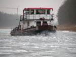 EB.Franz Hesselberger vom WSA Nürnberg auf dem Main-Donau-Kanal von Nürnberg kommend in Richtung Schleuse Kriegenbrunn.Foto 01.02.2017