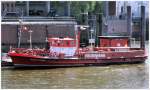Lschboot (LB) Oberbaurat Schmidt  Bj.1980 der Hamburger Feuerwehr. 25.04.07.