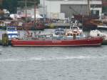 Travemnde am 19.07.2008, Feuerwehrschiff 'Senator Emil Peters'