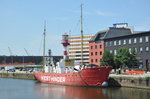 Feuerschiff West-Hinder aufgenommen 08.07.2013 am Bonapartedok Antwerpen 