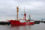 Feuerschiff  ELBE1 ;(Bürgermeister-Oswald) am 31.05.2012 im Hafen Cuxhaven.