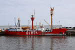 BÜRGERMEISTER OSWALD , Feuerschiff  ELBE 1  , IMO 8137548 , Baujahr 1948 , 51 × 9.6m , 16.03.2017 Cuxhaven