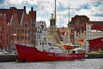 Feuerschiff FEHMARNBELT am 17.06.2017 im Hafen von Lübeck