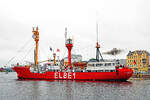 Feuerschiff ELBE 1 (BÜRGERMEISTER O´SWALD) am 21.06.2021 in Lübeck