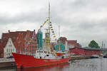 Feuerschiff FEHMARNBELT am 21.06.2021 in Lübeck