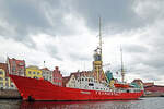 Feuerschiff FEHMARNBELT am 14.08.2021 im Hansahafen Lübeck