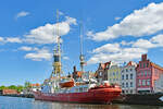 Feuerschiff FEHMARNBELT am 15.05.2022 in Lübeck