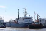 Die Akademik Nemchinov am 20.03.2014 im Fischereihafen von Bremerhaven.