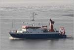 Die ALKOR (IMO 8905880) ist ein 1990 gebautes Forschungsschiff des IFM-Geomar der Universität Kiel. Sie ist 54,59 m lang und 12,5 m breit. Den bis zu 12 Wissenschaftlern stehen vier verschiedene Labore an Bord zur Verfügung. Heimathafen ist Kiel. Bremerhaven, 16.02.2019