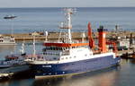 Forschungsschiff ALKOR am 09.10.20 im Stadthafen Sassnitz