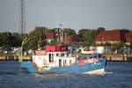 Die Barents-See beim Auslaufen am Morgen des 22.06.2019 in Warnemünde.