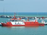  MERIDIAN  von fugro im Stadthafen Sassnitz am 31.05.2016  