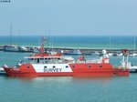  MERIDIAN  von fugro im Stadthafen Sassnitz am 31.05.2016  