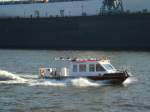 DEEPENSCHRIEWER IV (2) (H 3410) (ENI 04807660) am 20.10.2009, Hamburg, Elbe Hhe Altona /    Mess- und Peilschiff der HPA / La 13,02 m, B 3,72 m, Tg 0,8 m / max.