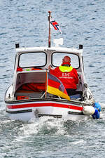 MARY, Hafenmeister LYC, am 01.05.2022 im Hafen von Lübeck-Travemünde