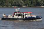Behördenschiff HAFENKAPITÄN (MMSI 211559130 ); Eigner/Betreiber: HPA; Datum: 13.08.2025; Aufnahmeort: Elbe/Hafen Hamburg, Deutschland.