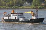 Mehrzweckschiff NIGE (IMO 1000006); Datum: 26.04.2026; Aufnahmeort: Elbe/Hafen Hamburg, Deutschland. Ehem. Versorger, Tonnenleger, Vermessungsschiff der HPA 