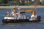 Mehrzweckschiff NIGE (IMO 1000006); Datum: 26.04.2026; Aufnahmeort: Elbe/Hafen Hamburg, Deutschland.