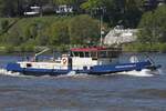 Mess- und Peilschiff DEEPENSCHRIEWER II (ENI 05110660); Eigner/Betreiber: HPA; Datum: 29.04.2026; Aufnahmeort: Elbe/Hafen Hamburg, Deutschland.